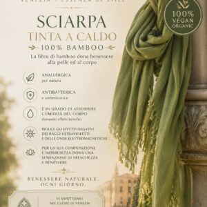 Sciarpa in bamboo