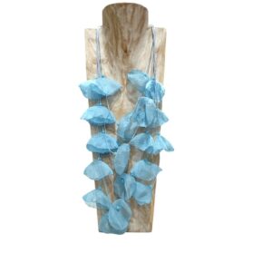 Collana in seta riciclata t.u.